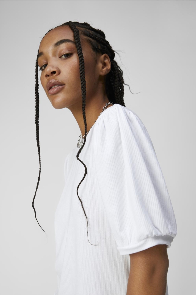 OBJJAMIE S/S TOP NOOS 23034454 WHITE